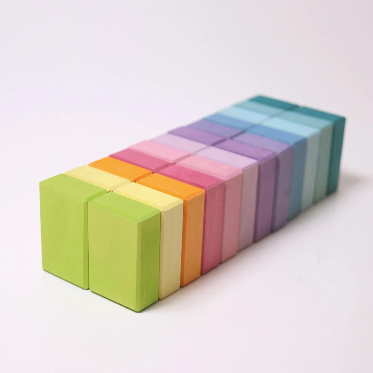 blokkenset_pastel_duo_del_4.webp Grimm's Ruimtelijk Inzicht | Motoriek*Blokkenset Pastel duo 40-delig