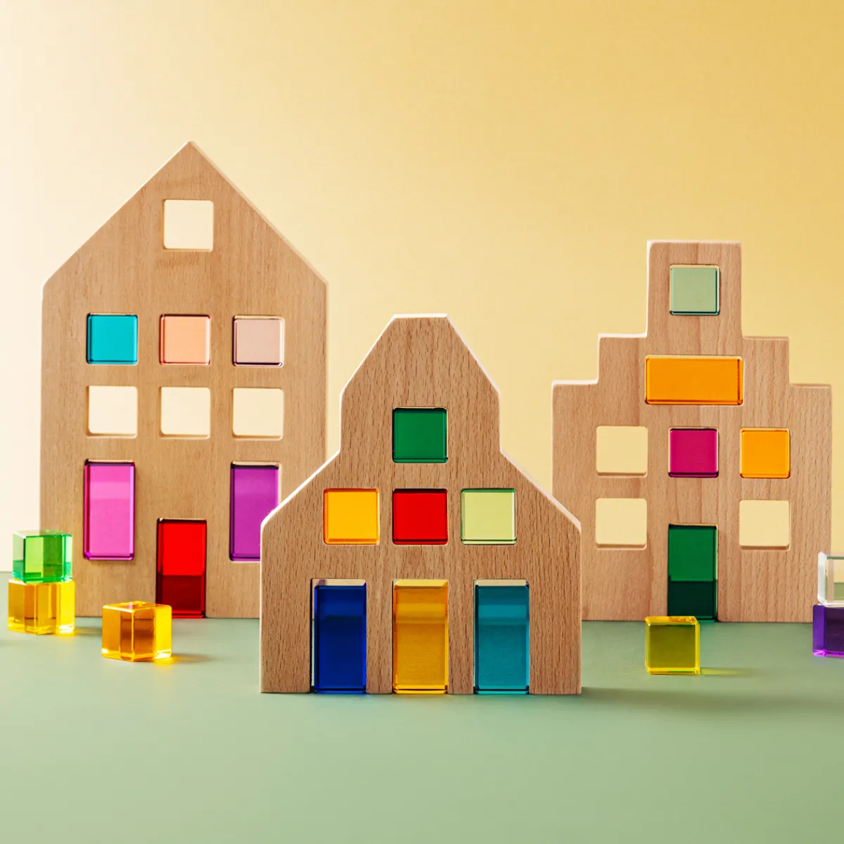 blokkenset_riley_city_blo_2.webp Maison Rue Ruimtelijk Inzicht | Motoriek*Blokkenset Riley city blocks & gems