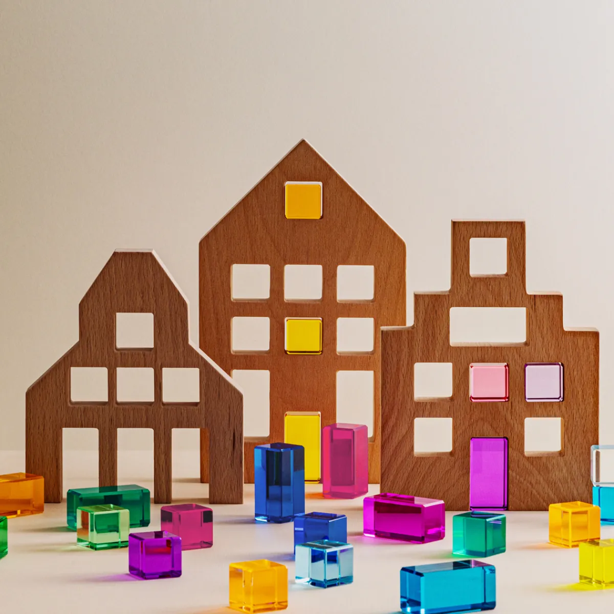 blokkenset_riley_city_blo_7.webp Maison Rue Ruimtelijk Inzicht | Motoriek*Blokkenset Riley city blocks & gems