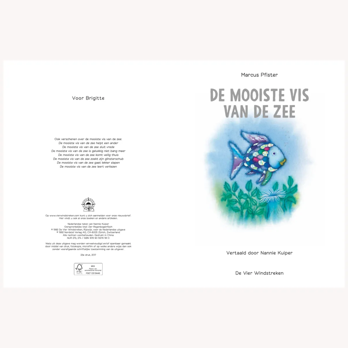 Uitgeverij De Vier Windstreken Taal & Communicatie | Concentratie & Geheugen*De mooiste vis van de zee