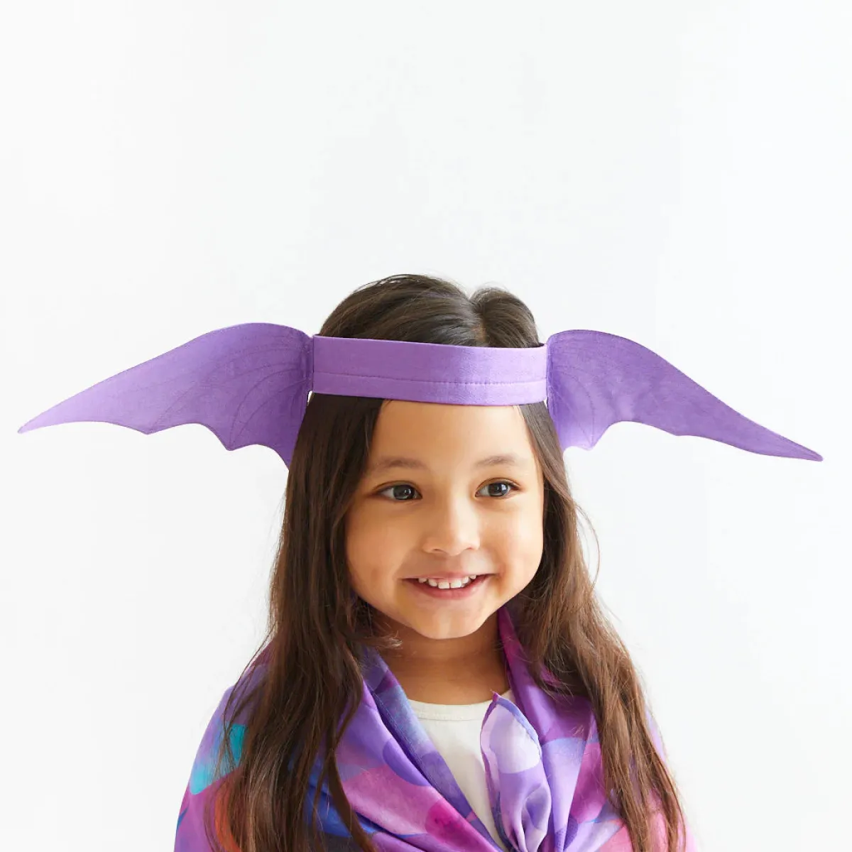 Sarah's Silks Creativiteit & Fantasie | 3 Tot 4 Jaar*Dinosauraus oren hoofdband - paars
