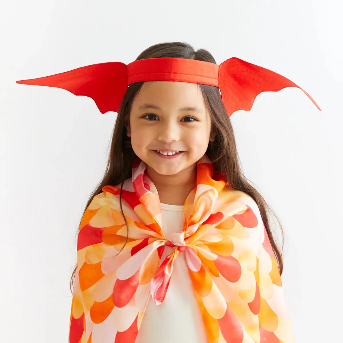 Sarah's Silks Creativiteit & Fantasie | 3 Tot 4 Jaar*Dinosauraus oren hoofdband - rood