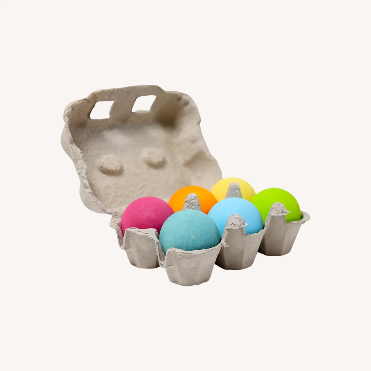 Grimm's Motoriek | Creativiteit & Fantasie*Grote houten Ballen - Pastel
