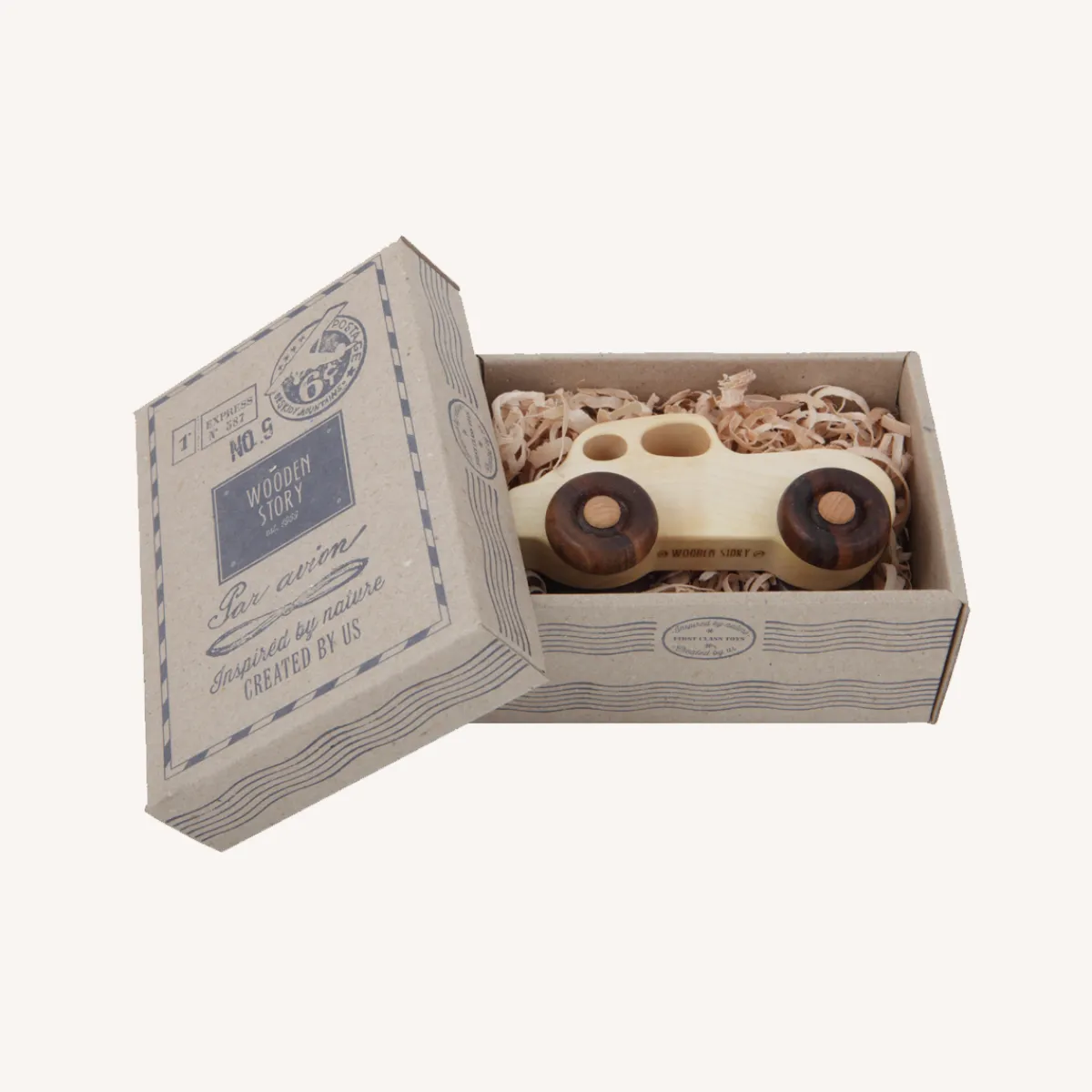 houten_auto__retro_2.webp Wooden Story Motoriek | 3 Tot 4 Jaar*Houten auto - retro