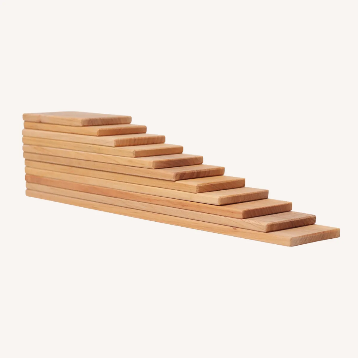 Grimm's Ruimtelijk Inzicht | Creativiteit & Fantasie*Houten Bouwplanken - Naturel