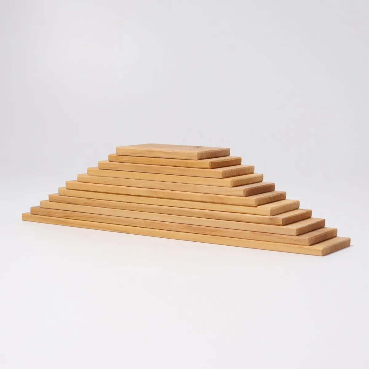 Grimm's Ruimtelijk Inzicht | Creativiteit & Fantasie*Houten Bouwplanken - Naturel