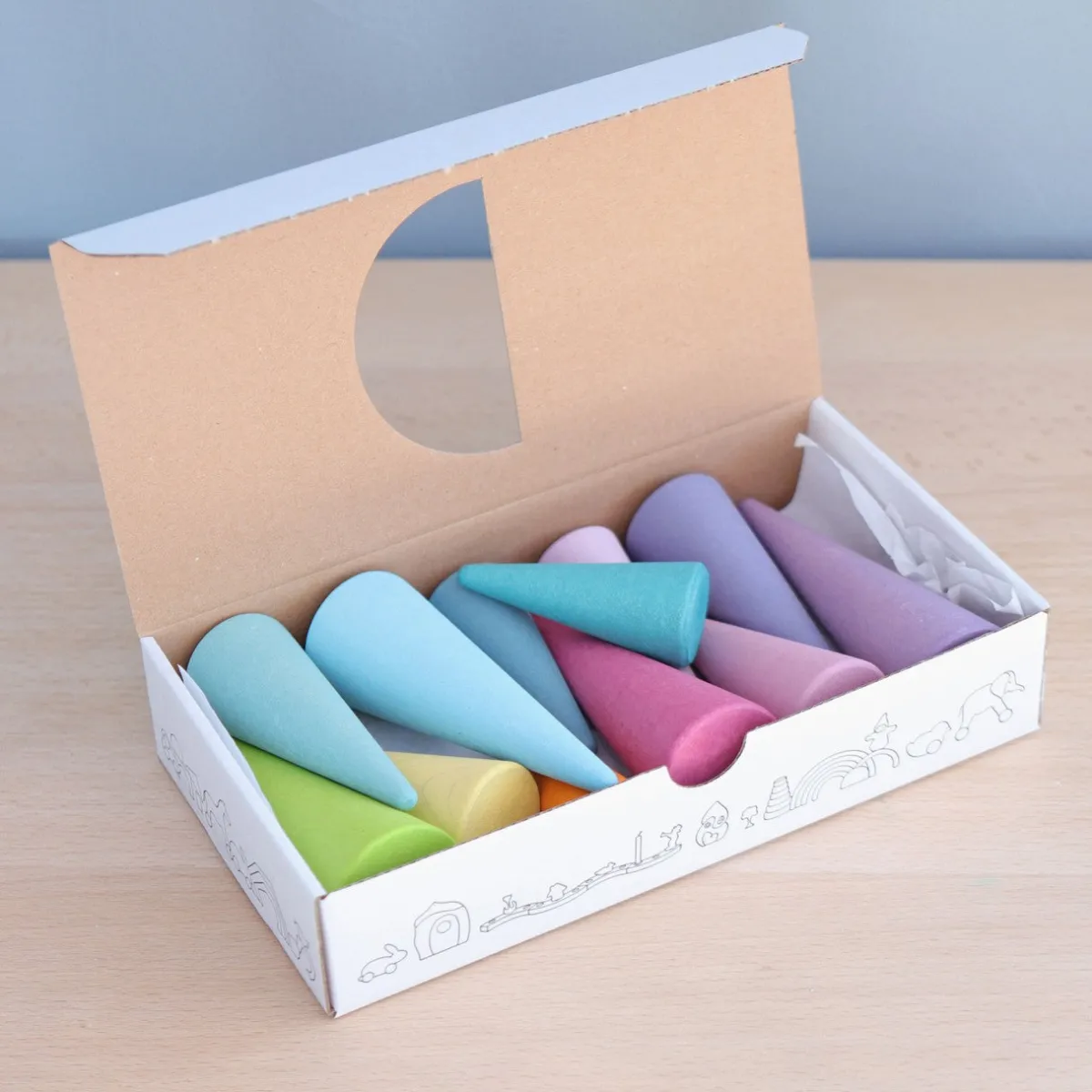 houten_kegels__pastel_3.webp Grimm's Motoriek | Creativiteit & Fantasie*Houten kegels - pastel