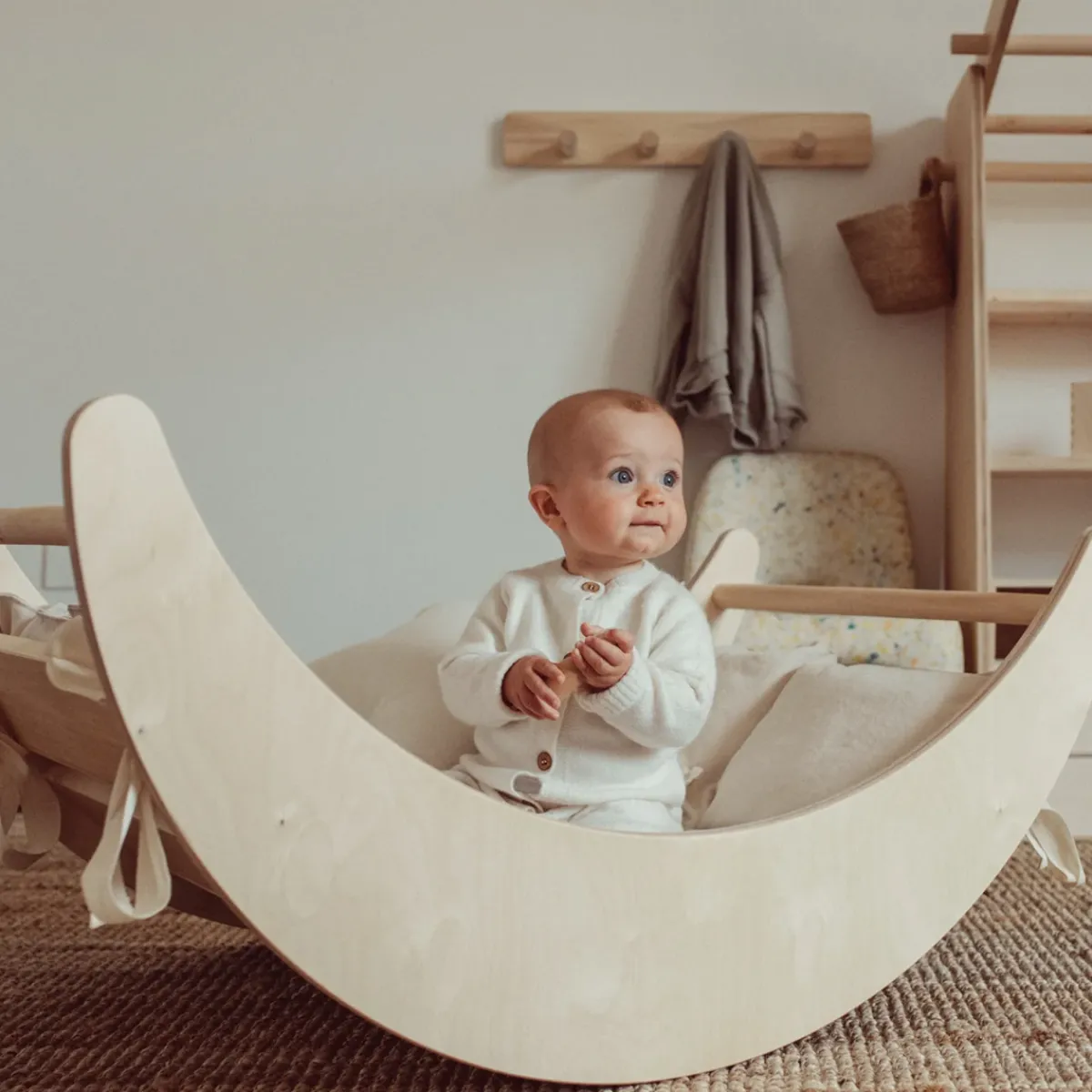 Madoti Motoriek | Creativiteit & Fantasie*Houten rocker - klimboog
