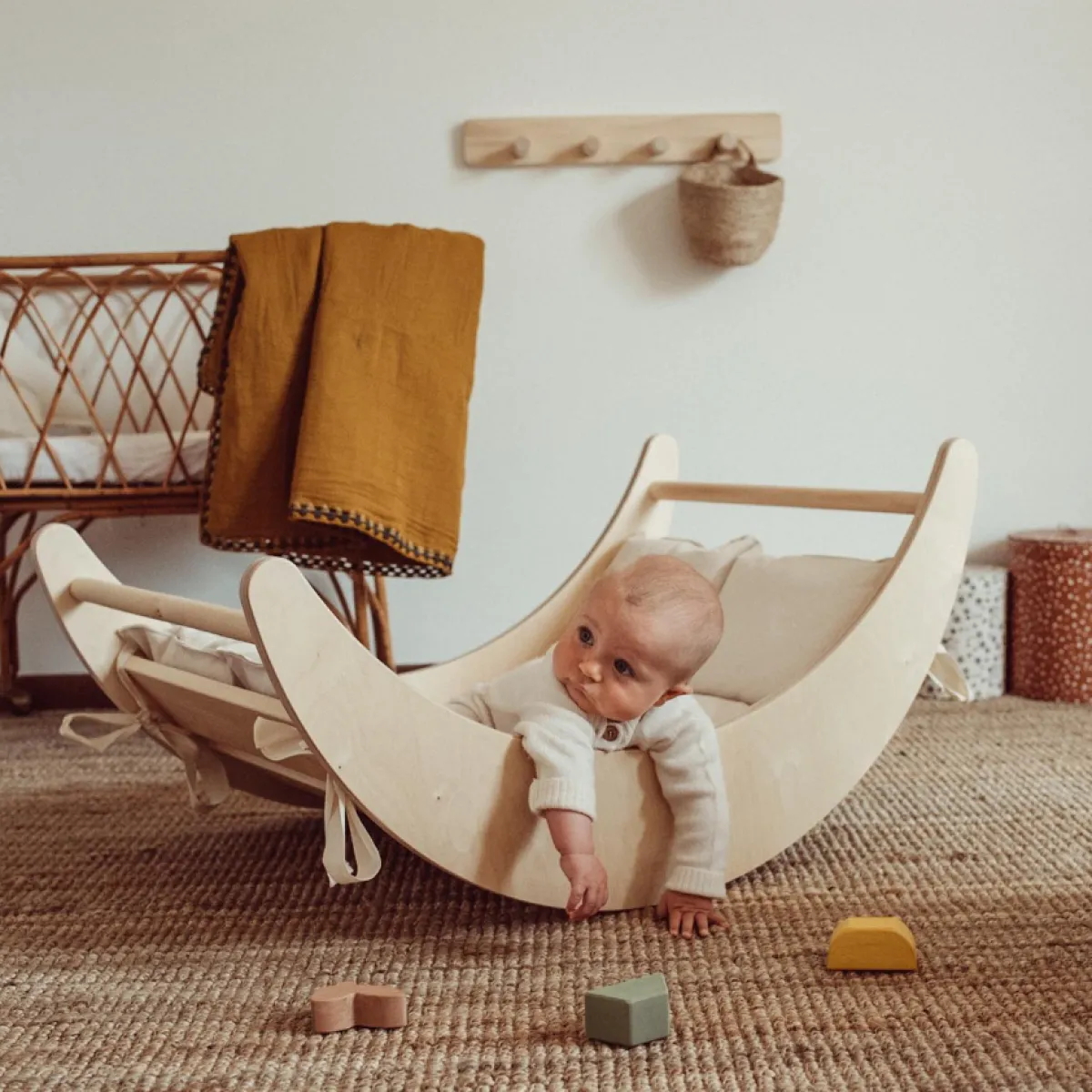 Madoti Motoriek | Creativiteit & Fantasie*Houten rocker - klimboog