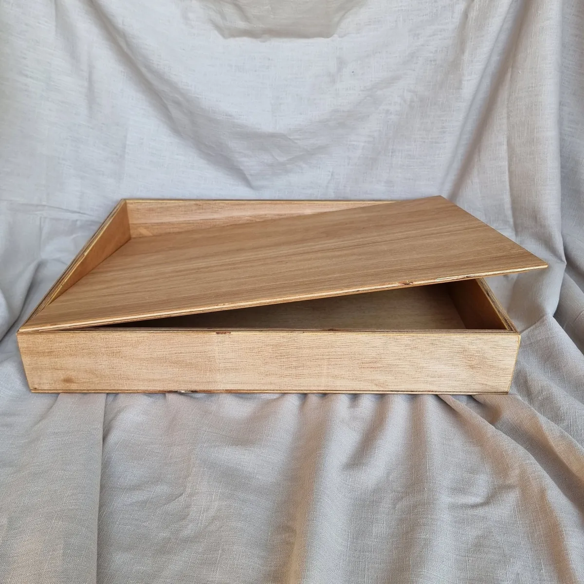 Grennn Zintuigen | Creativiteit & Fantasie*Houten speelbak - afsluitdeksel 40x50cm