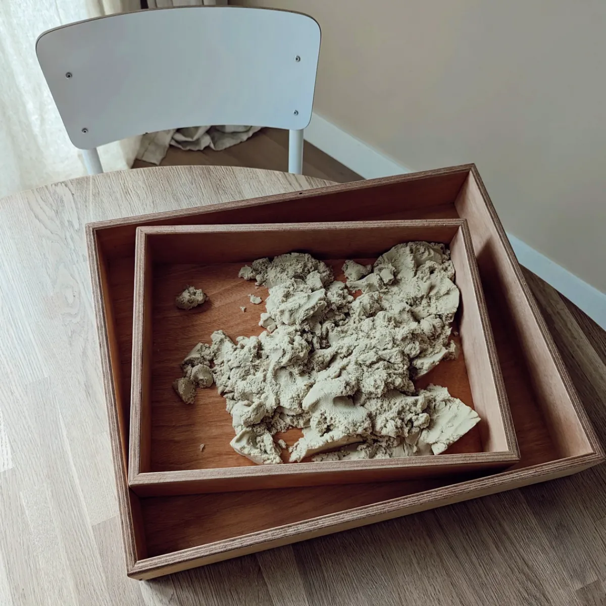 Grennn Zintuigen | Motoriek*Houten speelbak - klein 30x40cm