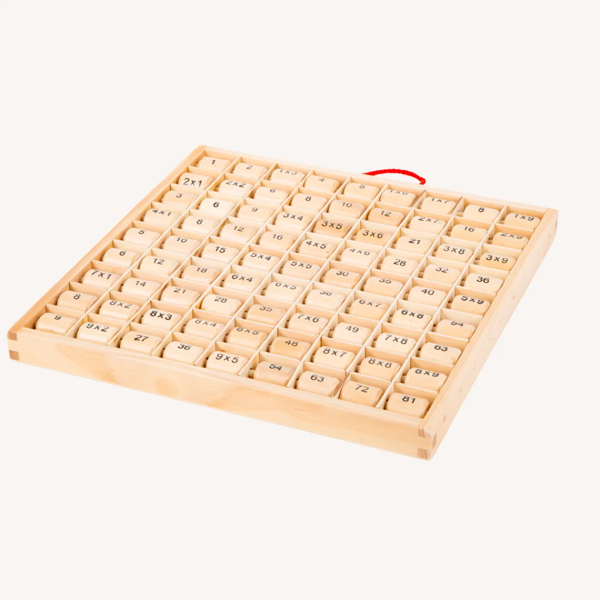 Small foot Logica & Rekenvaardigheid | 5 Jaar*Houten vermenigvuldigingsbord
