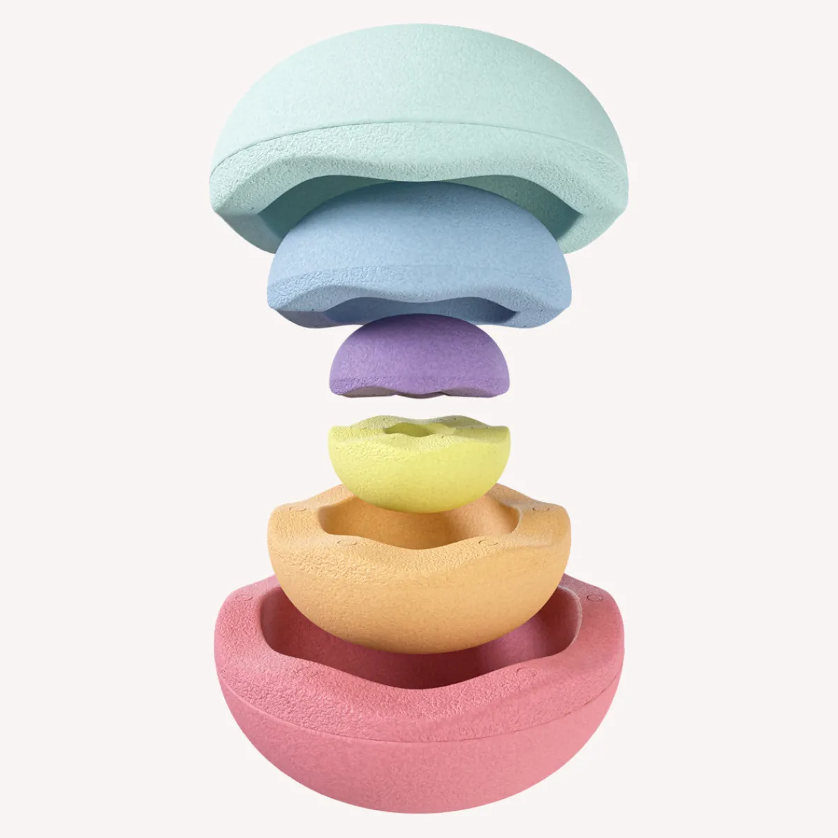 Stapelstein Motoriek | Creativiteit & Fantasie*Inside - rainbow pastel - 6