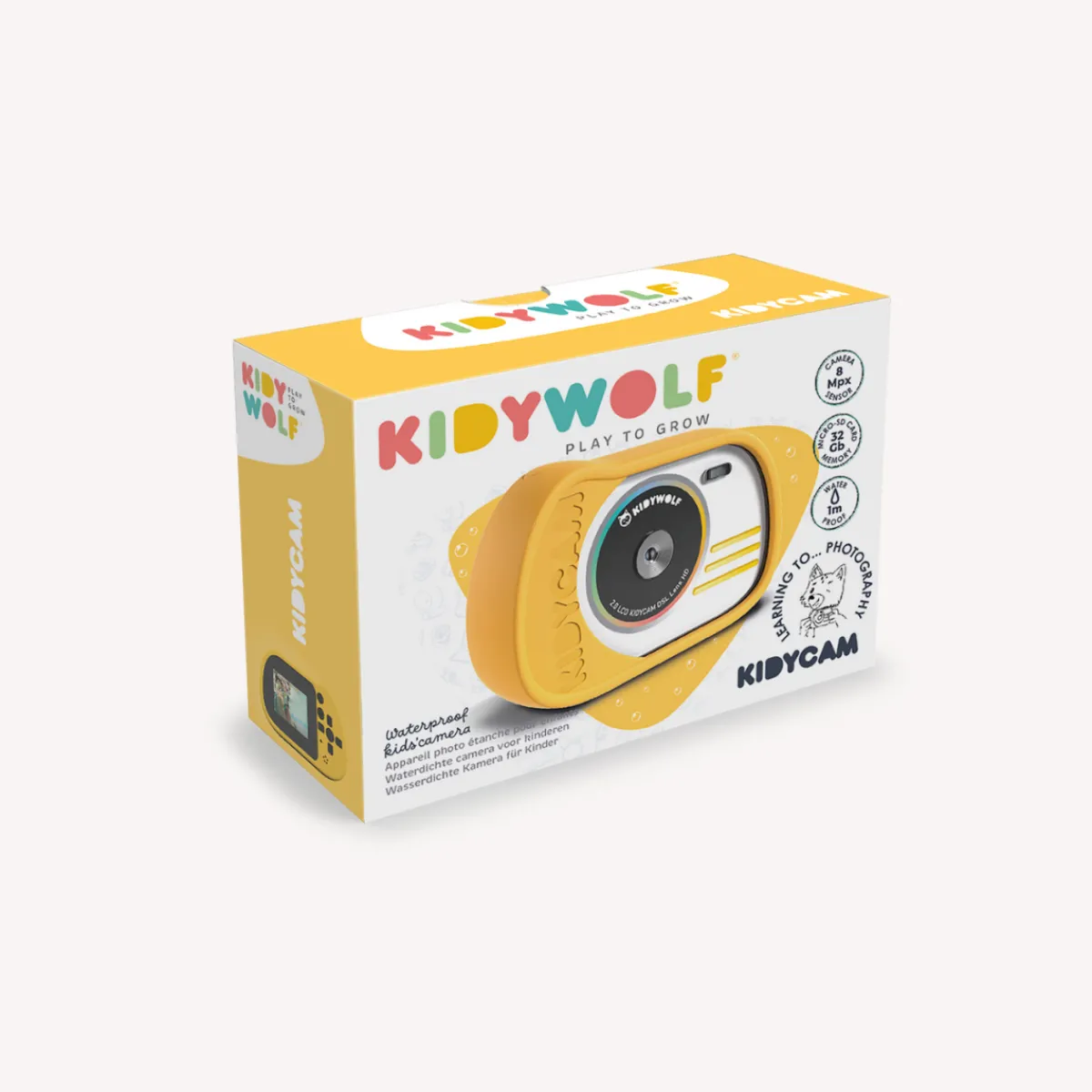 Kidywolf Creativiteit & Fantasie | 4 Tot 5 Jaar*Kidycam - digitale camera - oranje