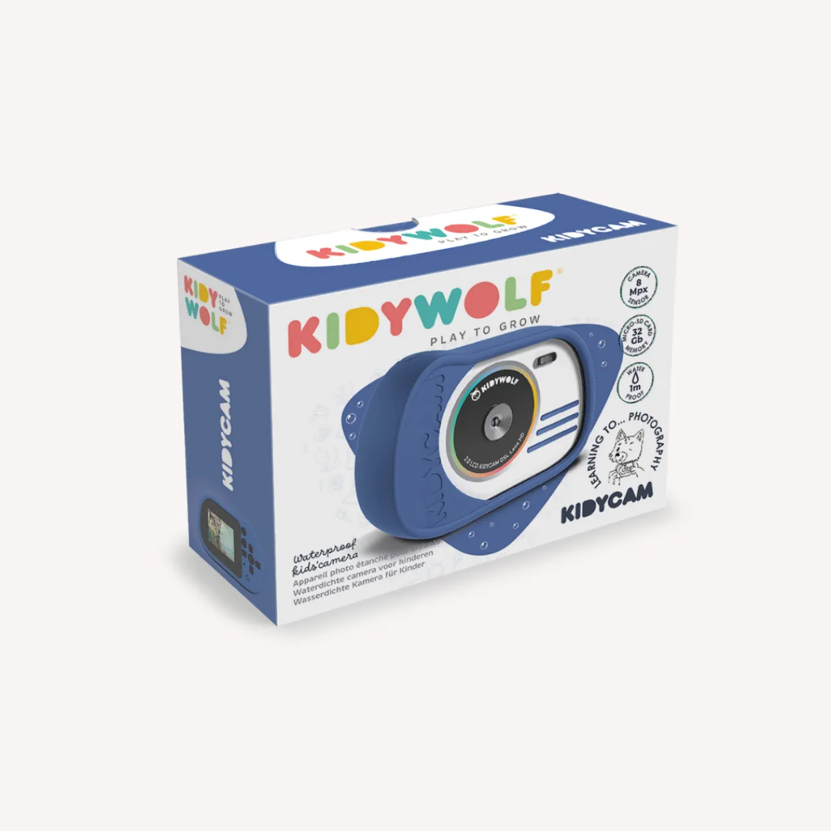 kidycam__digitale_camera__5-1.webp Kidywolf Zintuigen | Motoriek*Kidycam - digitale camera - blauw