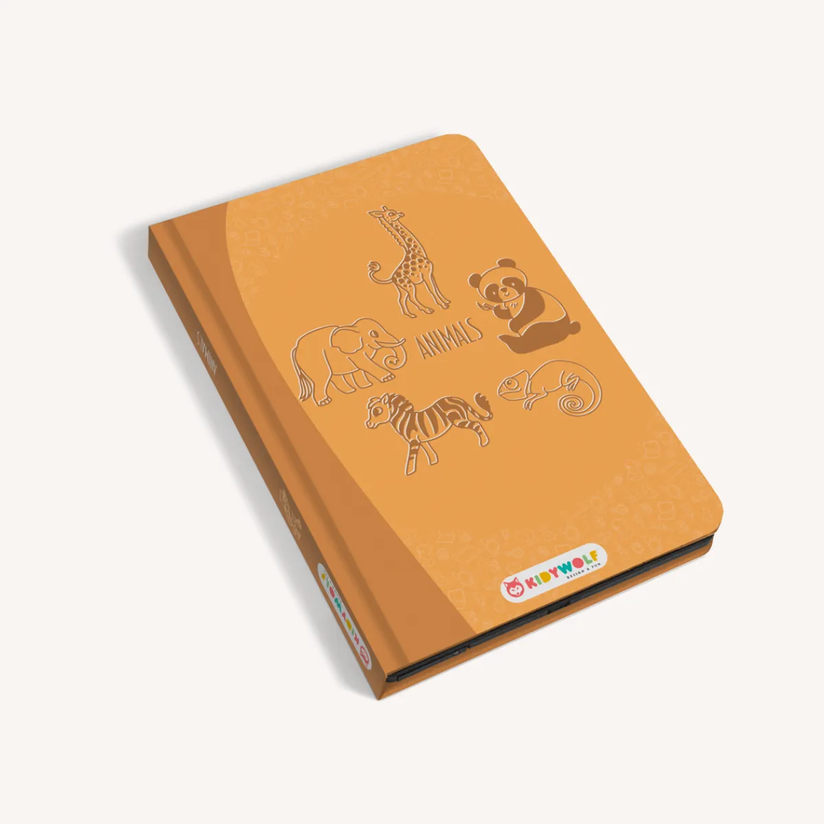 Kidywolf Taal & Communicatie | Creativiteit & Fantasie*Kidydraw mini tekenbord - Dieren