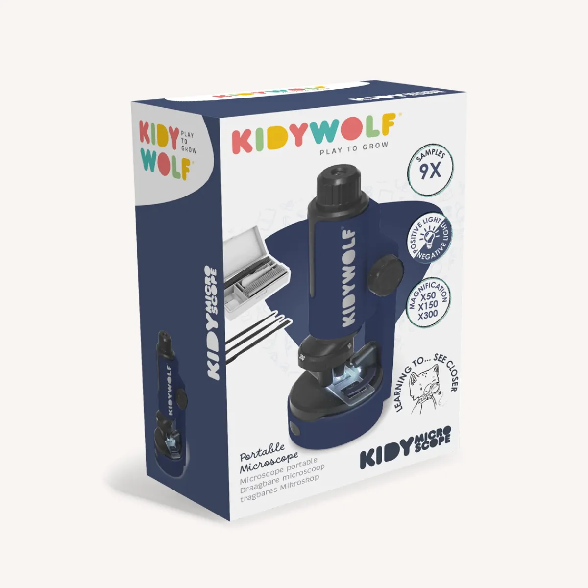 kidymicroscope__draagbare_2.webp Kidywolf Milieubewustzijn | Logica & Rekenvaardigheid*Kidymicroscope - draagbare microscoop