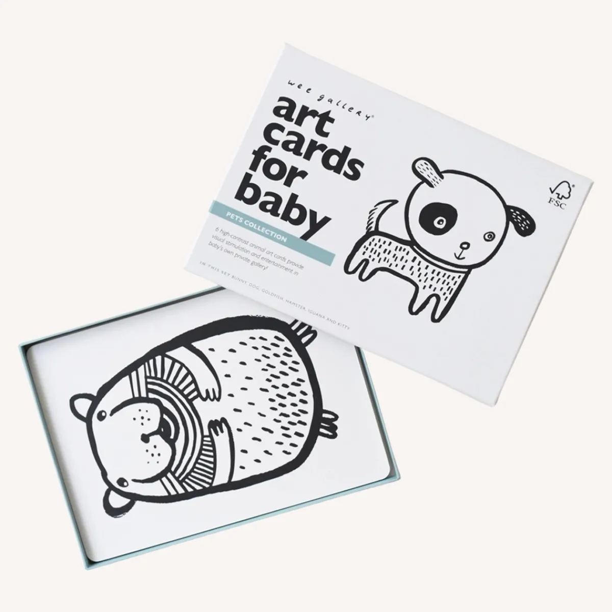 Wee Gallery Zintuigen | Concentratie & Geheugen*Kijkkaarten Art Cards Huisdieren