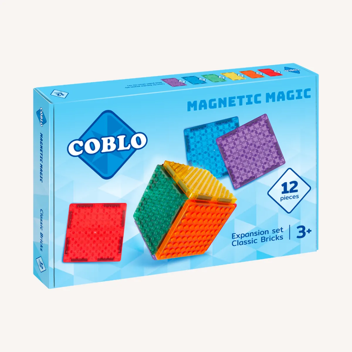 Coblo Ruimtelijk Inzicht | Motoriek*Magnetische tegels Brick