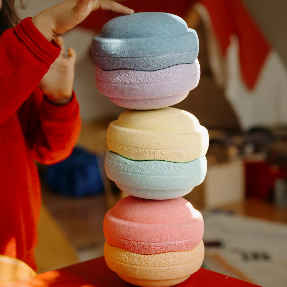 original_mini_rainbow_pas_5.webp Stapelstein Motoriek | Creativiteit & Fantasie*Original mini rainbow pastel - 6