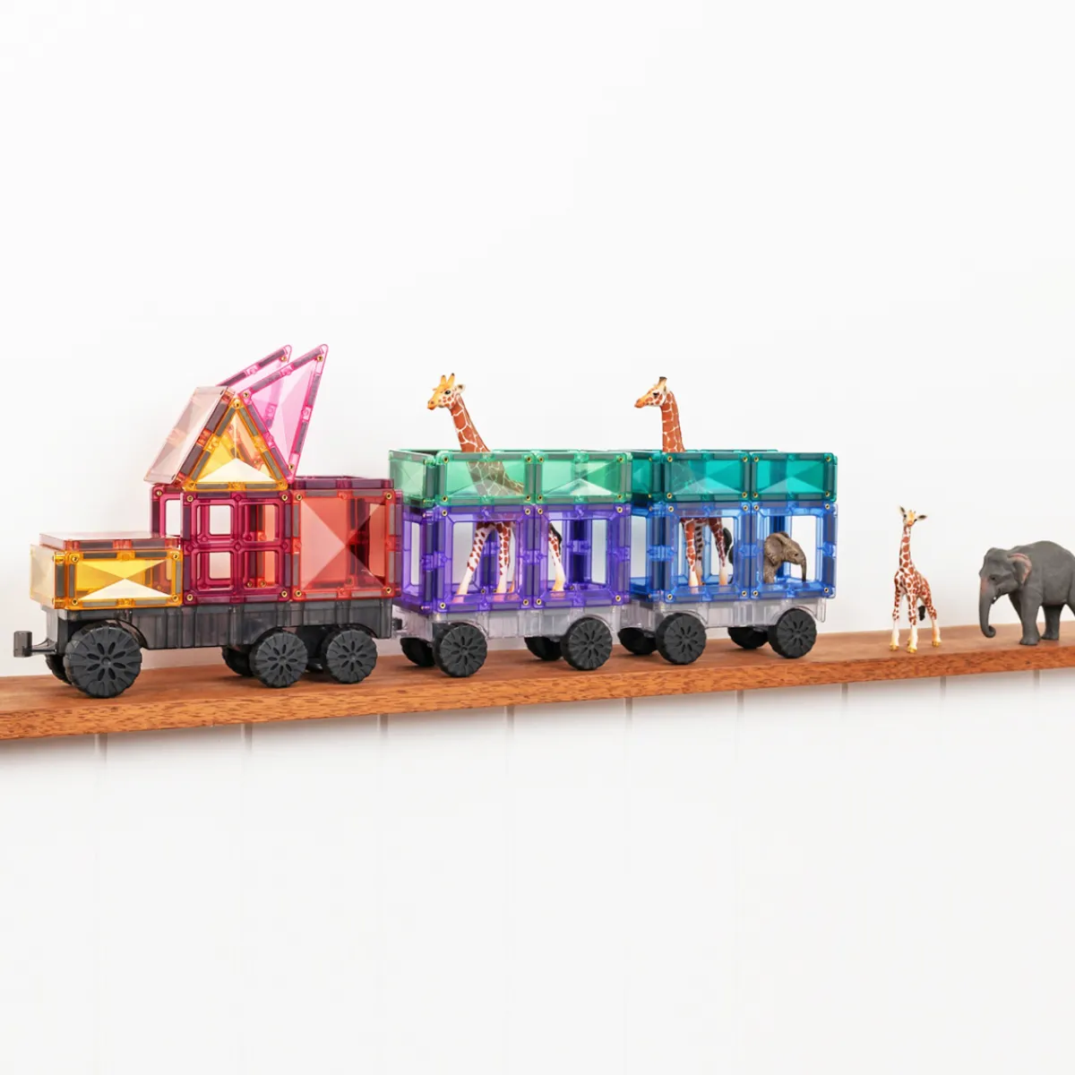 Connetix Ruimtelijk Inzicht | Motoriek*Pastel Transport Pack 50-delig