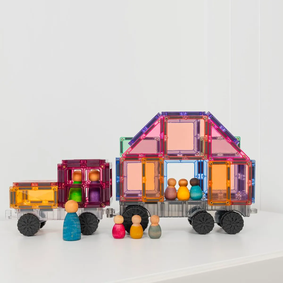 pastel_transport_pack_del_2.webp Connetix Ruimtelijk Inzicht | Motoriek*Pastel Transport Pack 50-delig