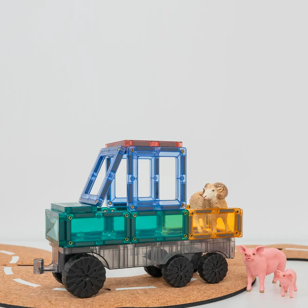 pastel_transport_pack_del_3.webp Connetix Ruimtelijk Inzicht | Motoriek*Pastel Transport Pack 50-delig