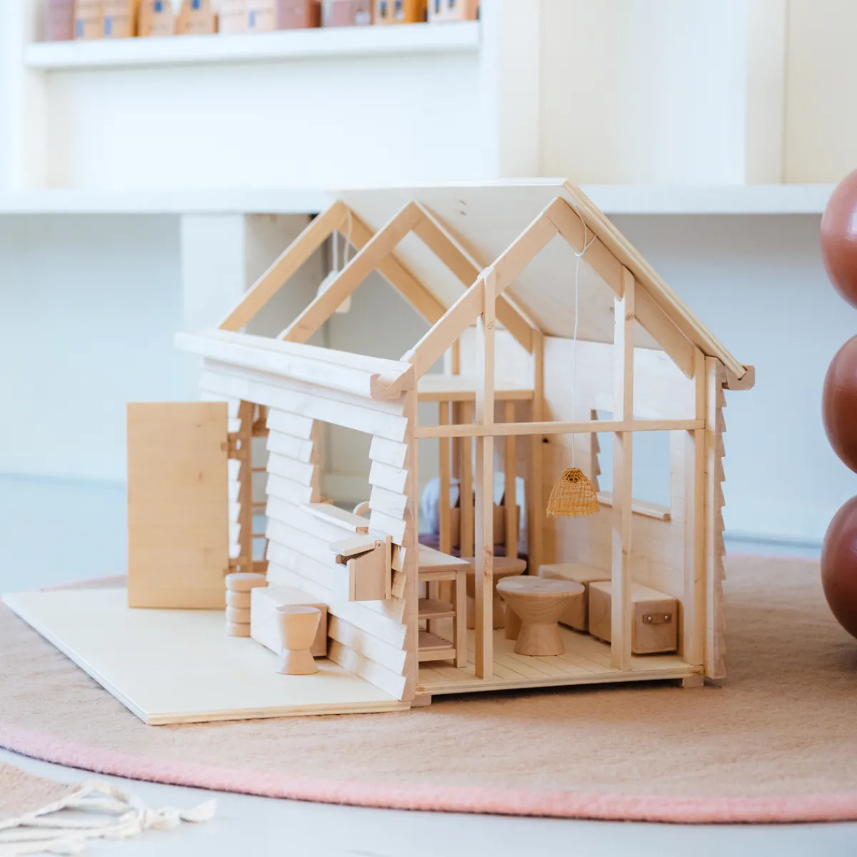 Het houten huis Creativiteit & Fantasie | 5 Jaar*Poppenhuis - Tinyhouse