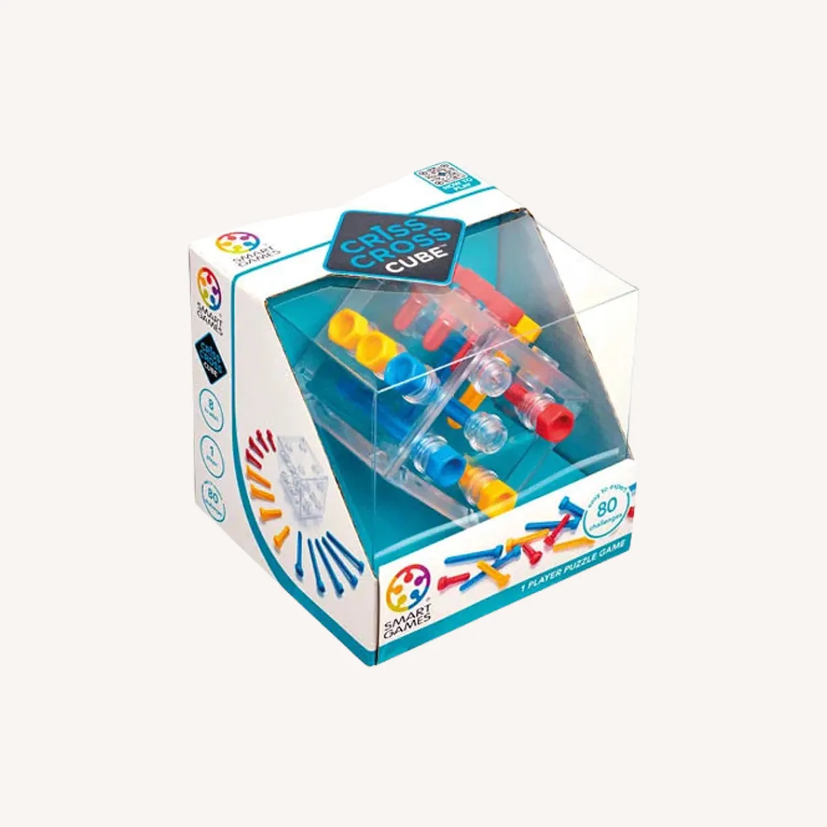 SmartGames Ruimtelijk Inzicht | Logica & Rekenvaardigheid*Puzzelspel Cube Puzzler Criss Cross