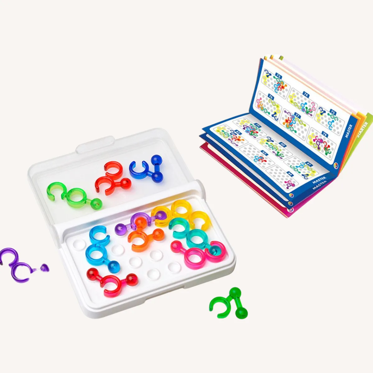 SmartGames Ruimtelijk Inzicht | Logica & Rekenvaardigheid*Puzzelspel IQ Link