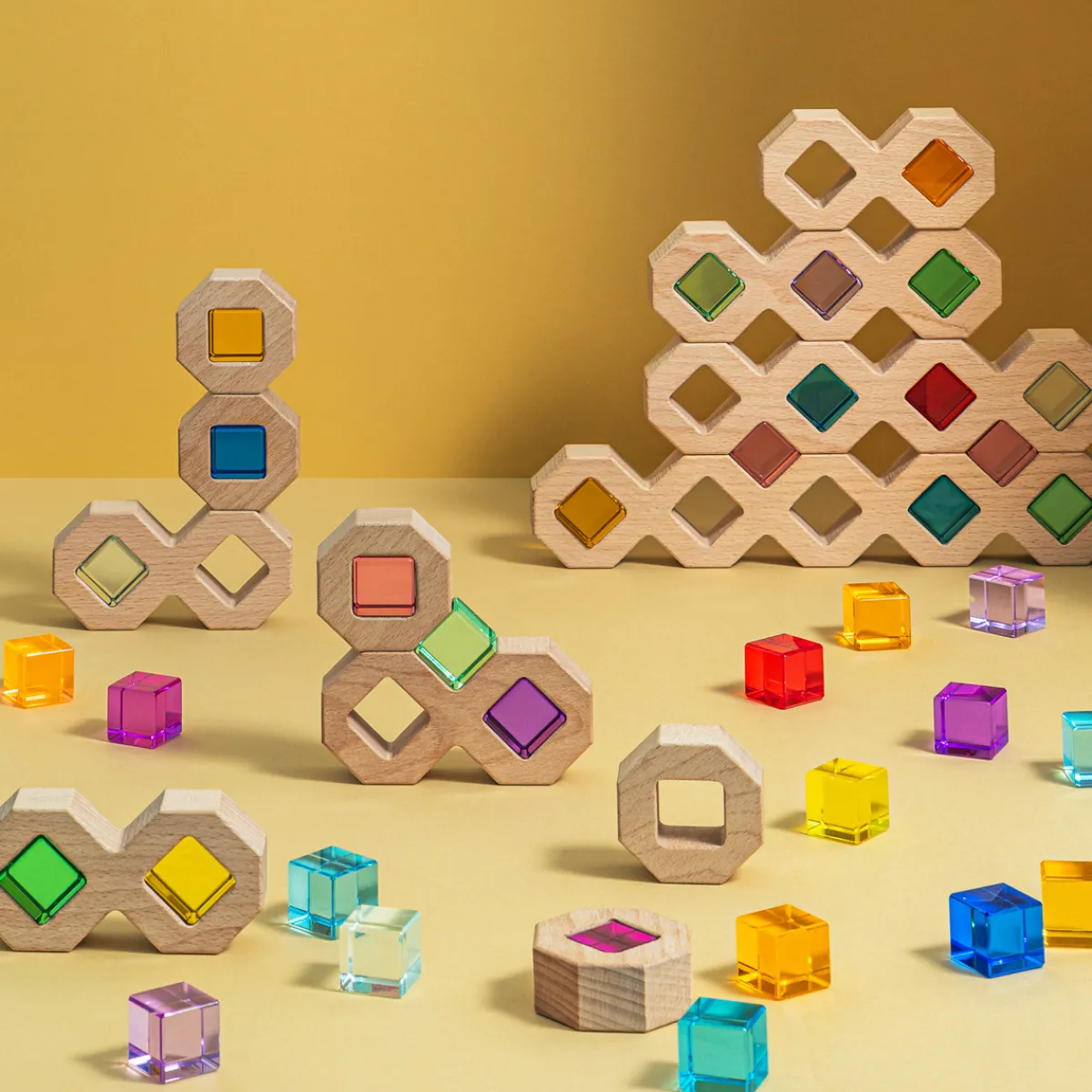 Maison Rue Motoriek | Creativiteit & Fantasie*Puzzle blokken Austin