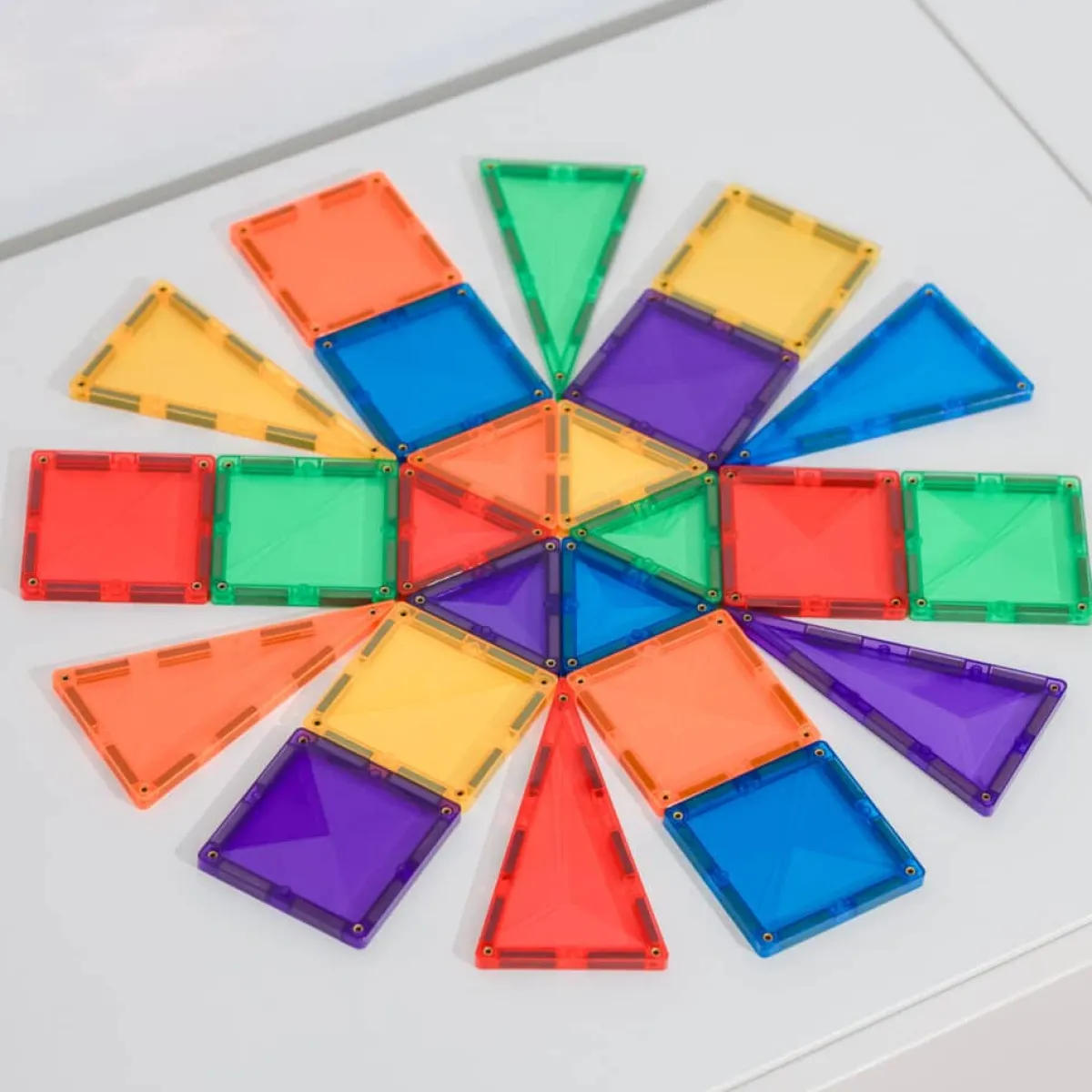 Connetix Ruimtelijk Inzicht | Motoriek*Rainbow Mini Pack 24-delig