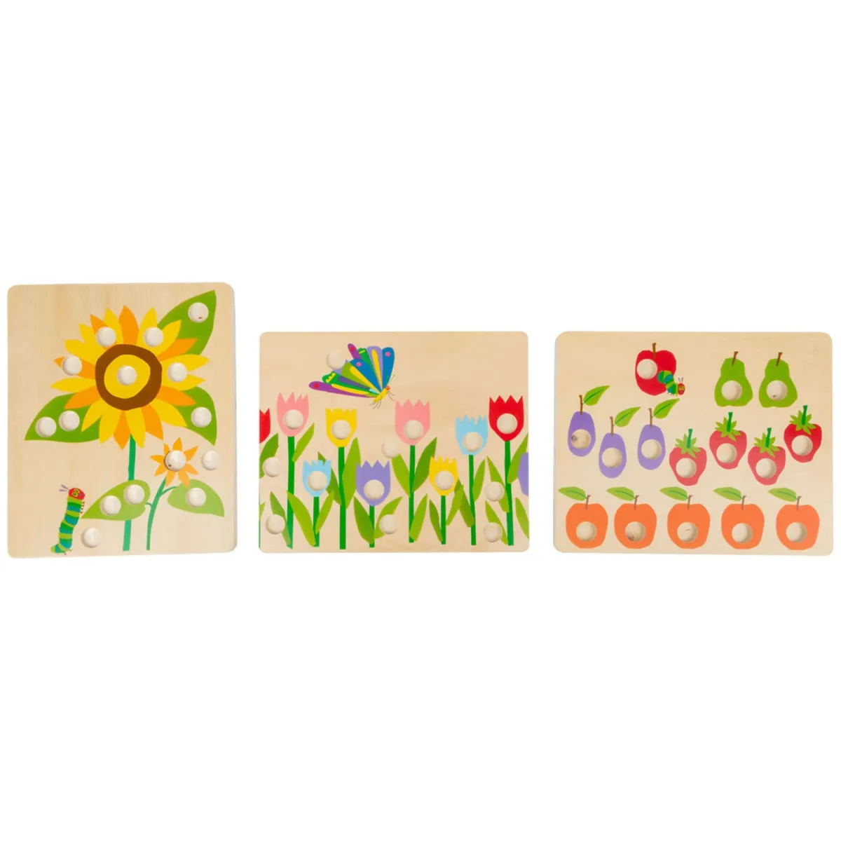 rupsje_nooitgenoeg_houten_2.webp Small foot Motoriek | Logica & Rekenvaardigheid*Rupsje Nooitgenoeg Houten Kleurenspel