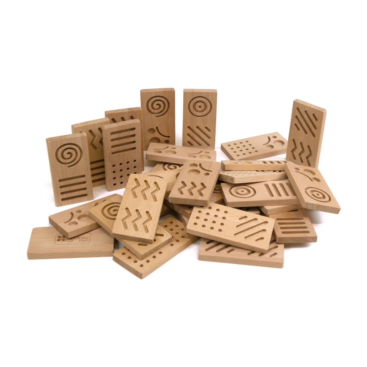 Andreu toys Zintuigen | Ruimtelijk Inzicht*Sensorisch domino