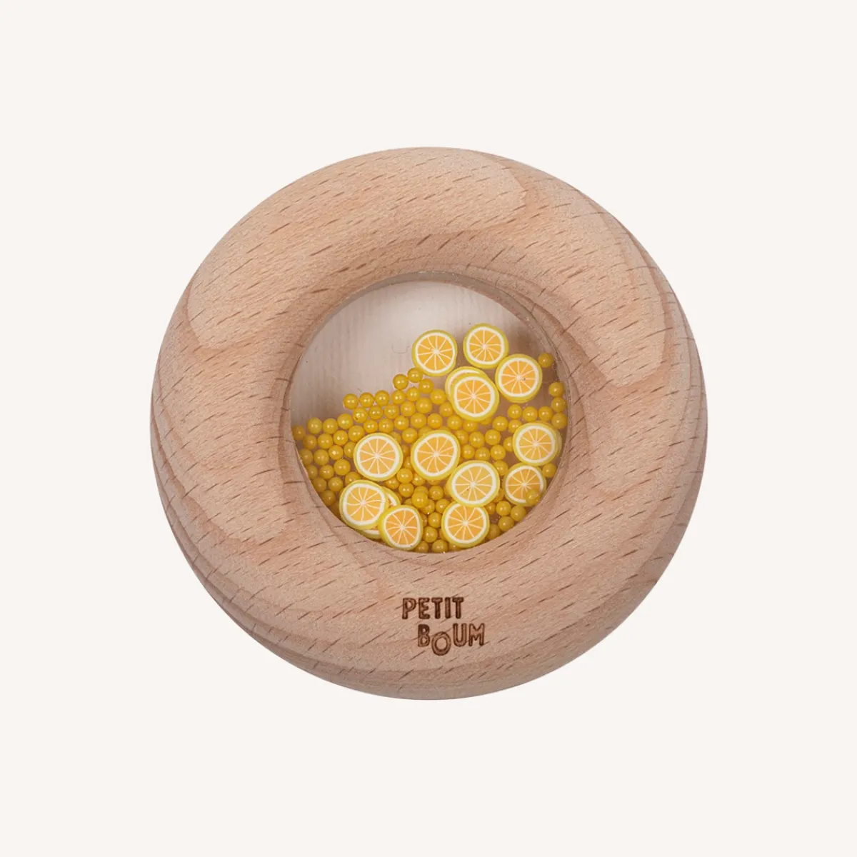 Petit Boum Zintuigen | Motoriek*Sensorische Donut - Lemon