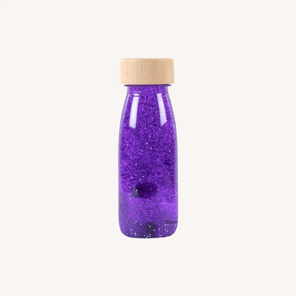 Petit Boum Zintuigen | Motoriek*Sensorische fles float - Purple