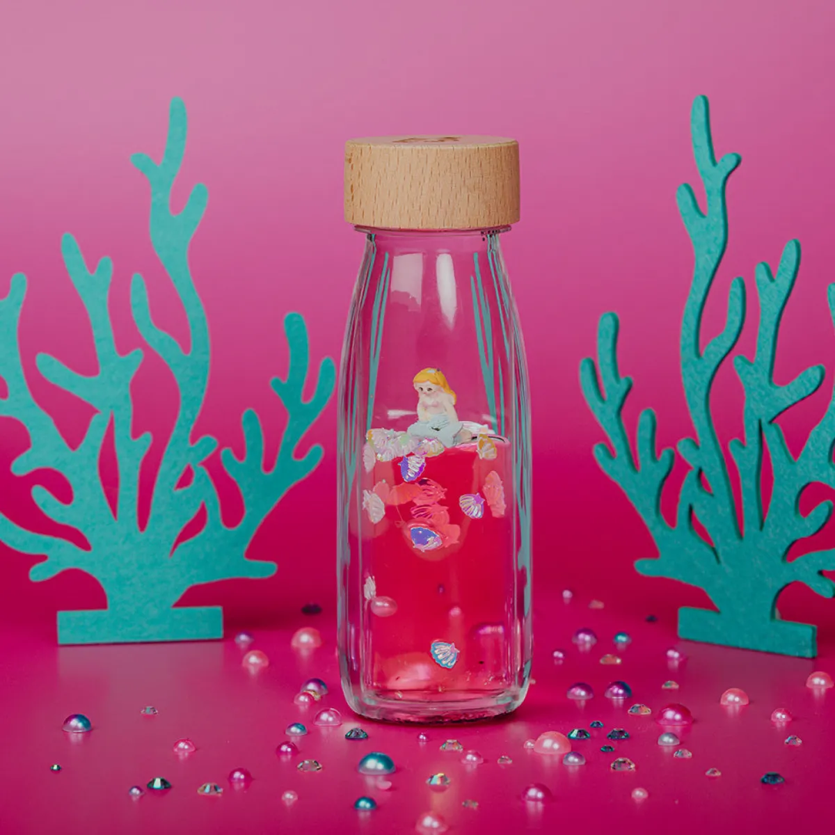 Petit Boum Zintuigen | Motoriek*Sensorische fles move - Sea Sparkle