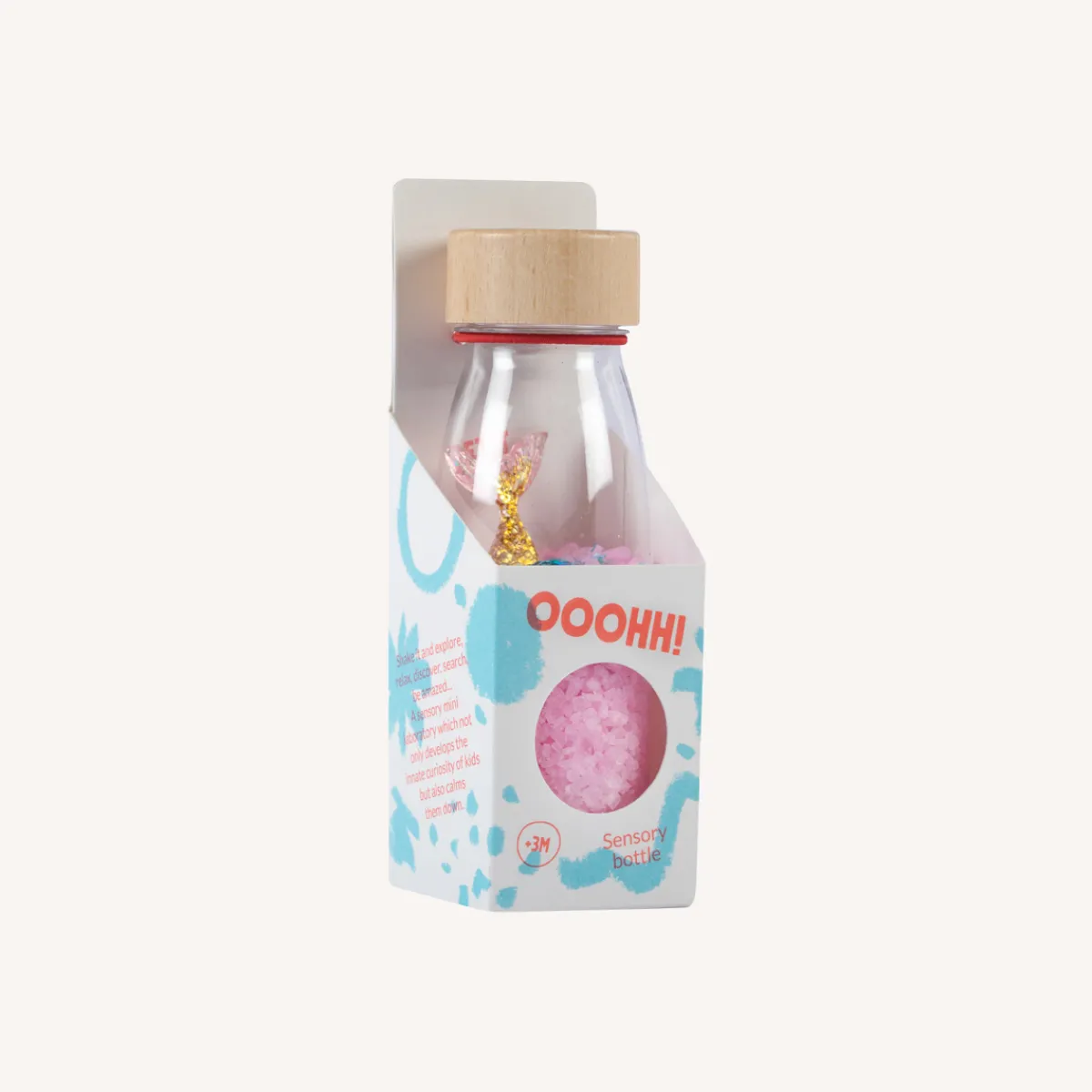 Petit Boum Zintuigen | Motoriek*Sensorische fles sound - Mermaid