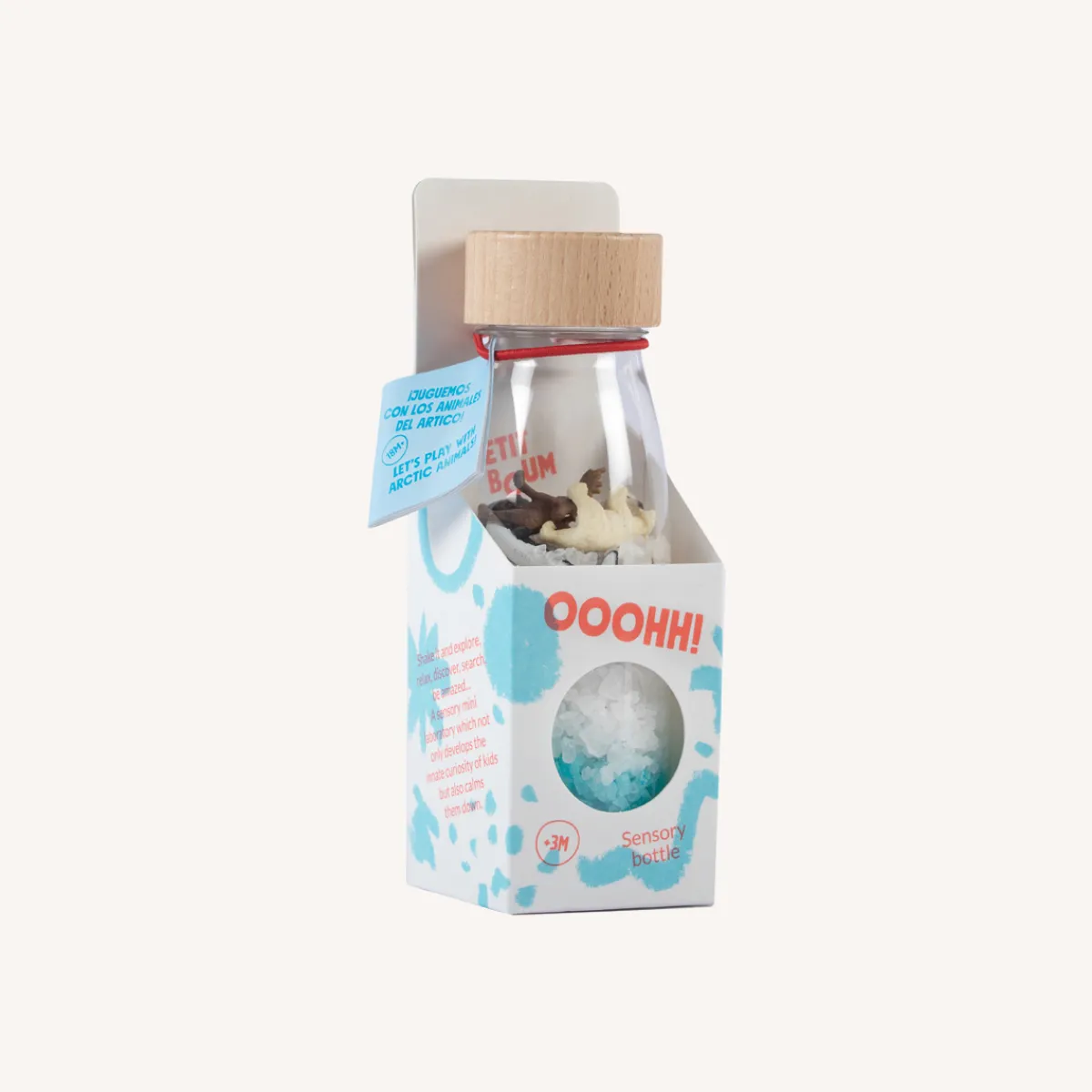 Petit Boum Zintuigen | Motoriek*Sensorische fles spy - Arctic