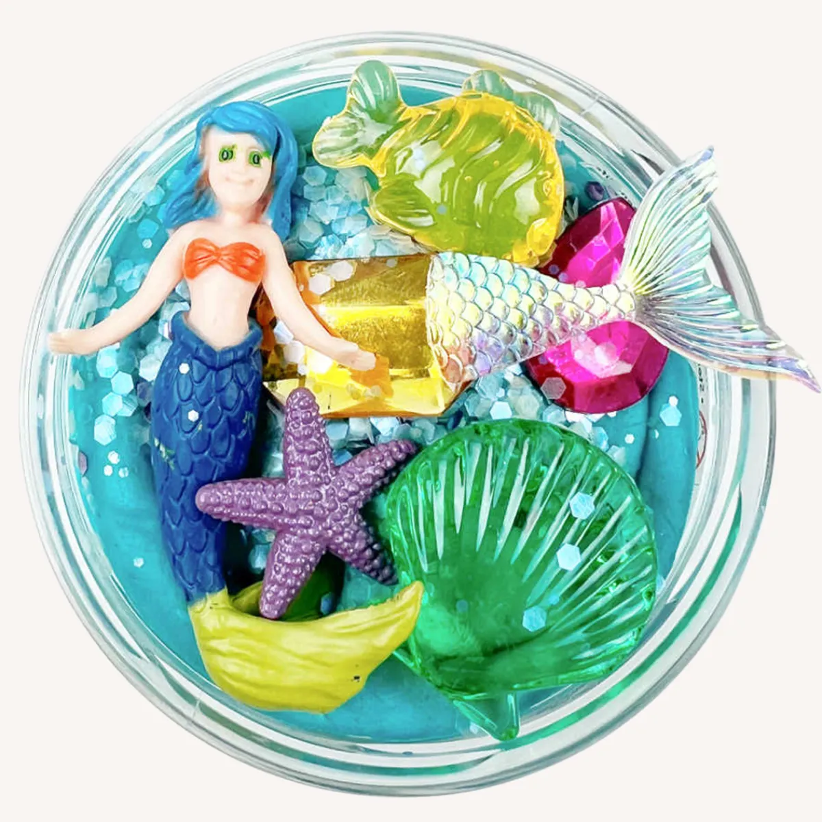 Invitation to imagine Zintuigen | Motoriek*Speelklei - Mermaid surprise