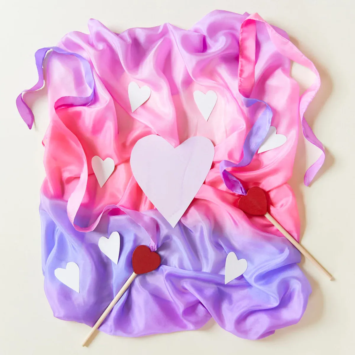 Sarah's Silks Zintuigen | Creativiteit & Fantasie*Speelzijde 'Enchanted' - blossom